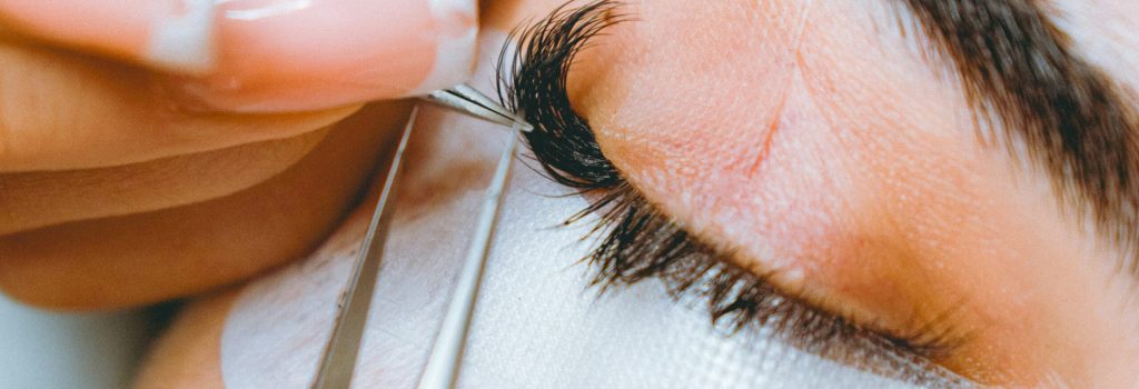 Eyelash gelombang